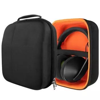 Чехол для наушников Geekria UltraShell для Beyerdynamic DT660 DT770 DT990 Senheiser HD800 HD700 Чехол для наушников Сумка для переноски наушников DT880, HD820, S, чёрный