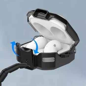 Чехол для наушников из ТПУ + ПК, чехол для хранения наушников для Samsung Galaxybuds live/2/pro/2 pro/FE