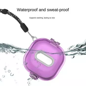 Чехол для наушников из ТПУ + ПК, чехол для хранения наушников для Samsung Galaxybuds live/2/pro/2 pro/FE