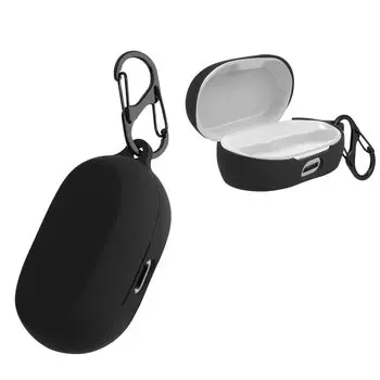 Чехол для наушников kwmobile, совместимый с чехлом Jabra Elite 7 7 Active, беспроводные наушники, силиконовый, защита от падений, черный Pro/Elite -