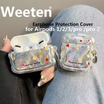 Чехол для наушников PC для Airpods 1 2 3 (2021) Симпатичные коробки для хранения Airpods Pro Мягкий защитный чехол для Airpods Pro 2 For Airpods Pro / Pro 2