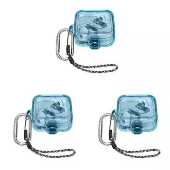 Чехол для наушников ПК On-Off Snap Защитный чехол для Nothing Ear 2 (синий)