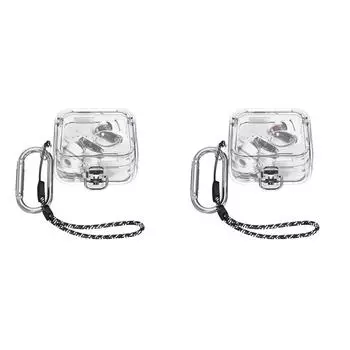 Чехол для наушников ПК On-Off Snap Защитный чехол для Nothing Ear 2 (слоновая кость)