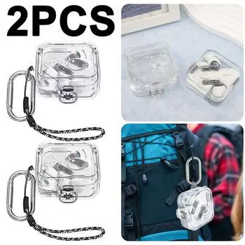 Чехол для наушников ПК On-Off Snap Защитный чехол для Nothing Ear 2 (слоновая кость)