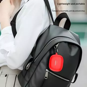 Чехол для наушников, противоударный чехол, защита от царапин, моющийся мягкий корпус, предотвращение повреждений для Redmi Buds 6 Pro чёрный