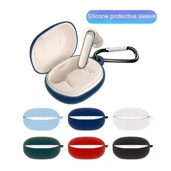 Чехол для наушников, противоударный мягкий силиконовый Bluetooth-совместимый защитный чехол для наушников Anker Soundcore Life P3