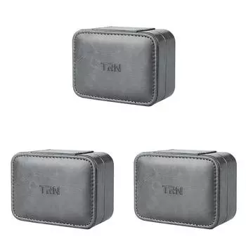 Чехол для наушников с автоматической магнитной застежкой, водонепроницаемая сумка из искусственной кожи