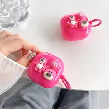 Чехол для наушников с мультяшным рисунком для Samsung Galaxy Buds Pro Galaxy Buds FE Galaxy Buds 2 Pro Buds Live Galaxy Buds2, защитный чехол для беспроводных наушников Galaxy Buds Live