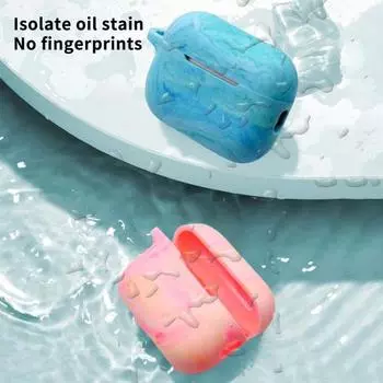 Чехол для наушников с полным покрытием и защитой от царапин синий