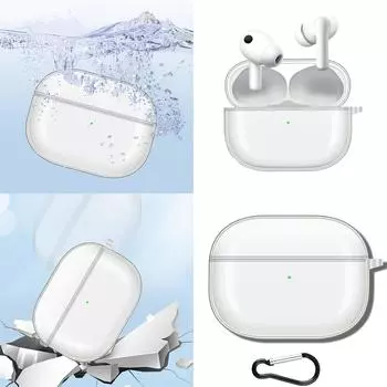 Чехол для наушников TPU для 4 водонепроницаемых чехлов, беспроводных наушников, чехлов для гарнитур, чехлов, гибкого чехла