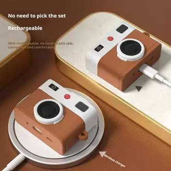 Чехол для наушников Yousheng, защитный чехол, ударопрочный, ретро, 3D, защитный силиконовый чехол для AirPods 4 A