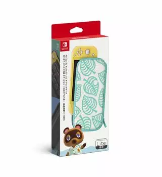 Чехол для Nintendo Nintendo Switch Lite Animal Crossing Edition Aloha защитная пленка [Подлинный продукт] ~Узор Тануки~ (экран включен)