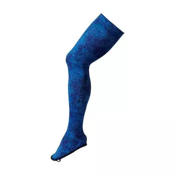 Чехол для ног DAIWA Ice Dry Blue Hex S Summer Cool Feeling Защита от ультрафиолета (р) (Тип без подошвы) ДА-5322
