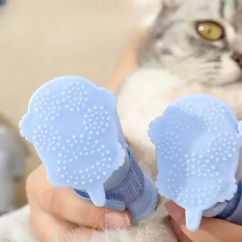 Чехол для ног для собак на день дождя, переносной чехол для обуви для домашних животных, товары для животных, водонепроницаемая нескользящая теплая дождевая обувь для собак Small size фиолетовый