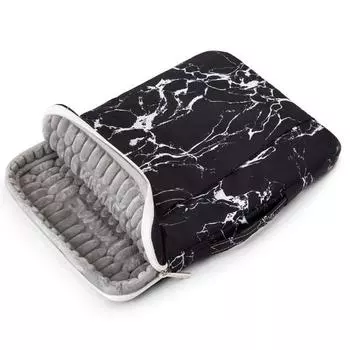 Чехол для ноутбука Kinmac 360 Shield, черный мрамор