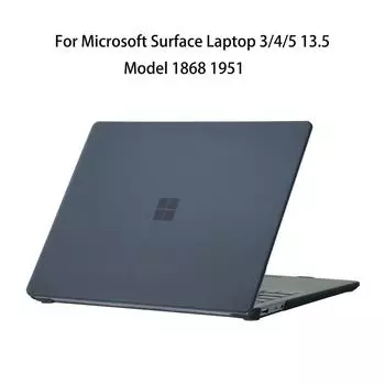Чехол для ноутбука Microsoft Surface Laptop 3/4/5 13,5, модель 1868 1951 2019 2021 2022, прозрачный защитный корпус для рассеивания тепла For Model 1868 1951 чистый