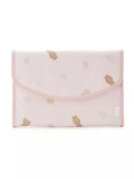 Чехол для ноутбука с рисунком медведя из злаков и хлопьев M PWGG244753 PNK [Gelato Pique]