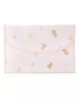 Чехол для ноутбука с рисунком медведя из злаков, размер L PWGG244754 PNK [Gelato Pique] розовый