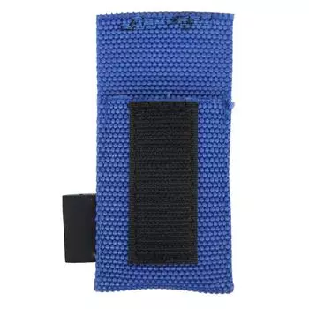 Чехол для ножа для подводного резака для веревки Чехол для хранения подводного резака для переноски с липучкой синий