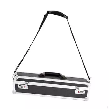 Чехол для ножей шеф-повара, органайзер для ножей, рамка из алюминиевого сплава с ручками, вставки из пенопласта, устойчивые к царапинам