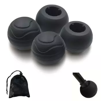 Чехол для ножек стула Helinox для уличного стула один и набор стульев с сумкой для хранения включены [ПРОДУКТ] два, 4, чёрный