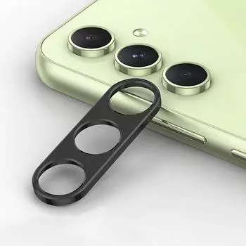 Чехол для объектива задней камеры Samsung Galaxy A54 A14 A24 A34, чехол для SamsungA54, защитная пленка для задней камеры из металлического алюминиевого сплава Samsung Galaxy A14 чёрный