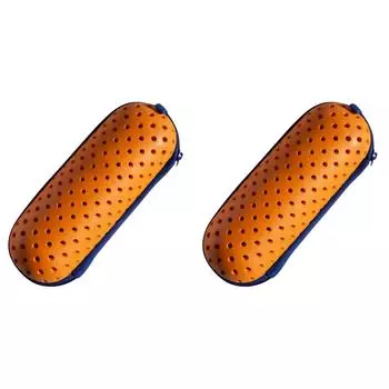 Чехол для очков для плавания EVA Чехол для очков для плавания Легкие аксессуары для плавания (оранжевый)