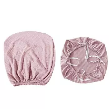 Чехол для офисного кресла, эластичный чехол для сиденья компьютерного кресла, эластичный чехол для сиденья стола, съемный моющийся защитный чехол для обеденного кухонного кресла W48cmX D48cmX H48cm