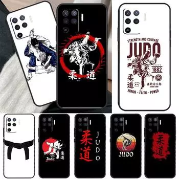 Чехол для OPPO A15 A16 A3S A5S A52 A72 A94 A74 A54 A83 A91 A93 A31 A5 A9 2020 A53 S, чехол для японских боевых искусств дзюдо OPPO A3S