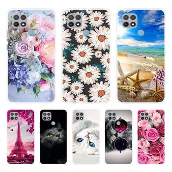 Чехол для OPPO A15, чехол для OPPO A15S, силиконовый мягкий чехол из ТПУ для телефона OPPOA15 CPH2185 A 15 S CPH2179, бампер 6,52 дюйма, Fundas Shell OPPO A15