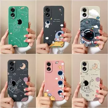 Чехол для OPPO A2 A38 A58 A78 A79 Realme 11 Pro Plus, чехол Cute Pilot, жидкий силикон, противоударная защита экрана, бампер для телефона, матовый для OPPO Shell Oppo A2 5G