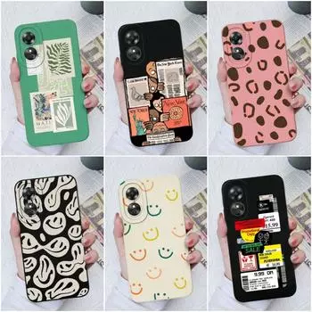 Чехол для OPPO A33 A36 A52 A53S A57 A58 A1 A1Pro 5G A15 A17, роскошный модный противоударный матовый квадратный жидкий силиконовый чехол для задней панели для OPPO A9 Fundas Coque OPPO A1 2018