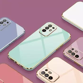 Чехол для oppo A94 5G OPPO Reno5z Reno 6z F19 ProPlus, роскошный чехол для телефона с квадратным покрытием CPH2211 CPH2211, противоударный чехол на заднюю панель For oppo A94 5G&Case & Strap снег белый