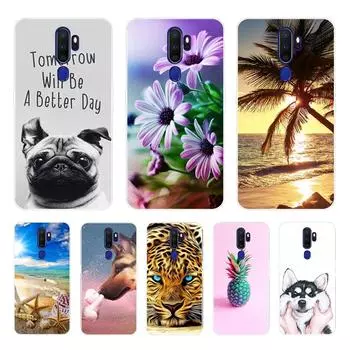 Чехол для Oppo A9 A5 2020, мягкие чехлы из ТПУ для телефонов Oppoa9 Oppoa5 A 9 A5, симпатичная задняя крышка, силиконовый защитный чехол, чехол 6,5 дюймов OPPO A5 2020