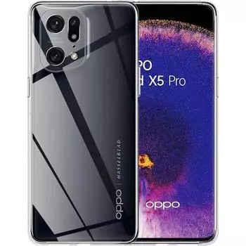 Чехол для OPPO Find X5 Pro, тонкий, мягкий, прозрачный, из ТПУ, чехол для телефона, чехол для OPPO FindX5 Pro For OPPO Find X5 чистый