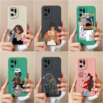 Чехол для OPPO K3 K5 K7 K7X K9X K10 Pro Neo 9, модный чехол для мальчиков и девочек, жидко-матовый, мягкий силиконовый протектор экрана, противоударный чехол для бампера OPPO OPPO K3