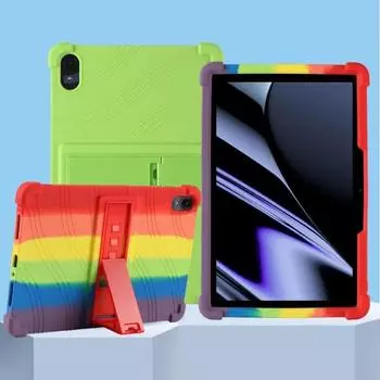 Чехол для OPPO Pad 11 2022, чехол для планшета, подушки безопасности, мягкий силиконовый чехол, защитный чехол для Oppo Pad 11 дюймов, 11 дюймов, чехол с подставкой красный
