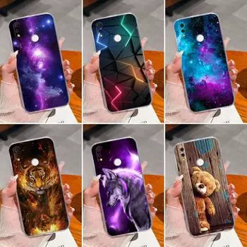 Чехол для Oppo Realme 7 8 9 Pro 6 6i 3 5 5i V3 V5 X X2 X7 красивый узор звездного неба прозрачный силиконовый пылезащитный полный защитный чехол для Oppo Capa Realme 3