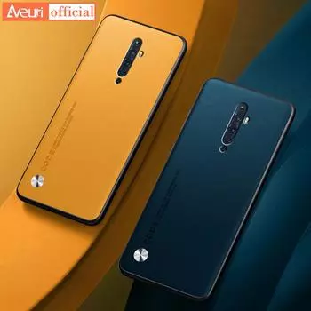 Чехол для OPPO Reno 10X Zoom RenoZ Coque Роскошный чехол из искусственной кожи для OPPO Reno 2 Z 2Z 2F Reno2 Силиконовый защитный чехол для телефона Reno оранжевый