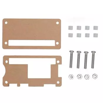 Чехол для Orange Pi Zero 2W Прочный, долговечный, прозрачный, акриловый, точные вырезы, простая разработка