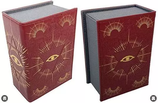 Чехол для палубы из синтетической кожи W-образной формы «Всеведущий глаз» золотой