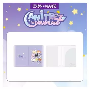 Чехол для паспорта онлайн-товаров ATEEZ X ANITEEZ IN DREAMLAND DREAMLAND PASSPORT Case