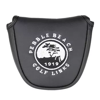 Чехол для паттера Odyssey, совместимый с 2 мячами для молотков магнитного типа, цвет «дерево», черный, темно-синий, белый, красный (черный)