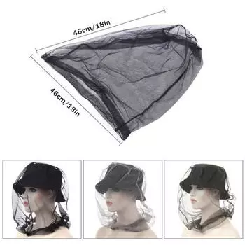 Чехол для пчеловодческой шляпы Защитная вуаль Противомоскитная шляпа для защиты от насекомых Кепка для рыбалки на открытом воздухе Козырек от солнца Кепки для рыбалки Инструменты для рыбалки
