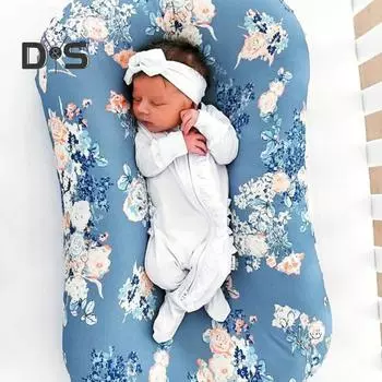 Чехол для пеленания ребенка Легко разбирается. Мягкая печать на ощупь, без молнии. Держите матрас в чистоте. Полиэстеровая колыбелька. Наматрасник. Чехол на детскую кровать для младенцев. белый