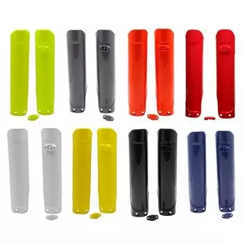 Чехол для передней вилки мотоцикла, резиновый чехол для передней вилки, защитный чехол для амортизатора, чехол для CX125 красный