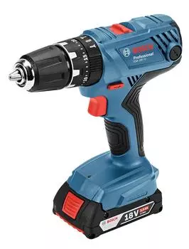 Чехол для переноски аккумуляторной вибрационной дрели Bosch Professional 18 В (2.0 Ач2 шт., зарядное устройство в комплекте) ГСБ18В-21