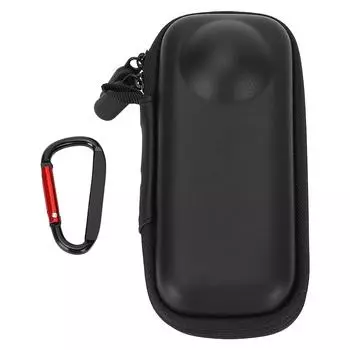 Чехол для переноски экшн-камеры, водонепроницаемый, из искусственной кожи, защитная спортивная сумка для хранения камеры с зажимом для