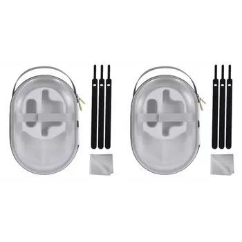 Чехол для переноски Apple, совместимый с твердым чехлом, устойчивым к царапинам и совместимым с Vision Pro (прозрачный)