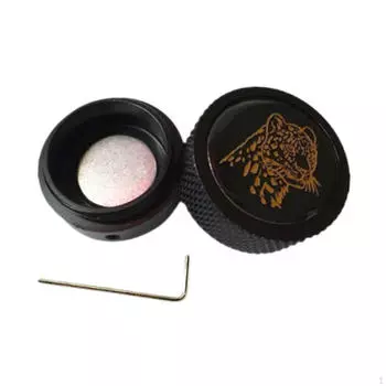 Чехол для переноски бильярдных мелков для игровых принадлежностей чёрный